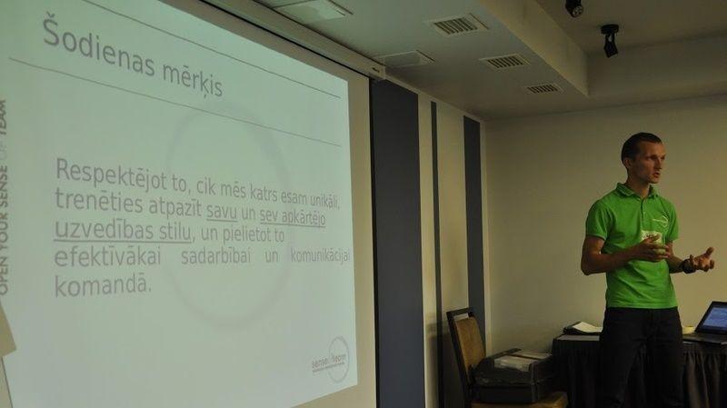 “Sense of Team” Klientu diena- DSI personības tests produktivitātes paaugstināšanai